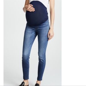Madewell Maternity Over the Belly Skinny Jeans, Size 26